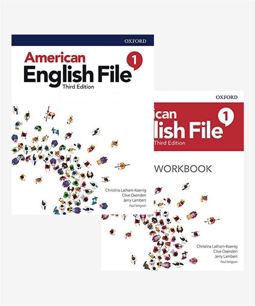 American English File 3th Edition 1 Student's Book + Workbook + CD