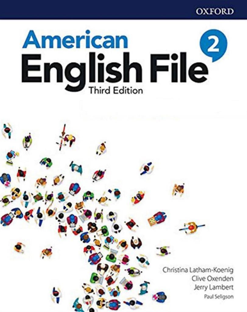 American English File 3th Edition 2 Student's Book + Workbook + CD