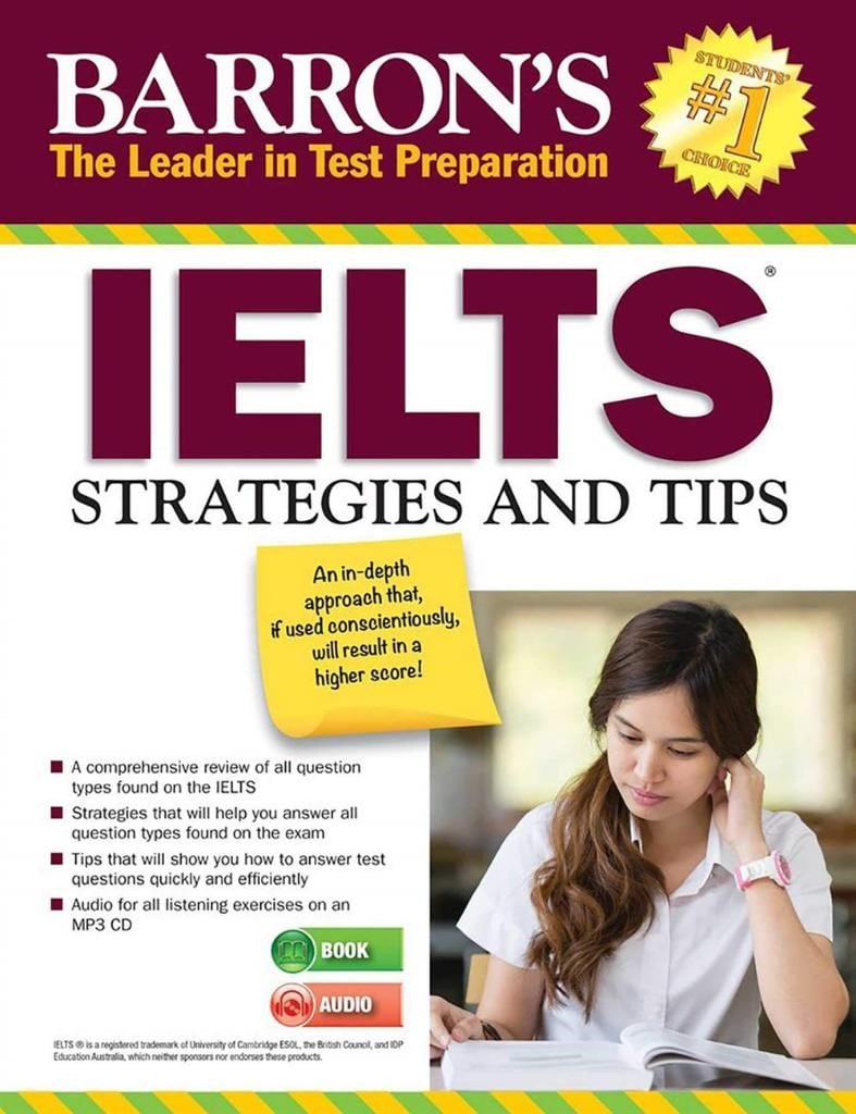 Barron's IELTS Strategies and Tips with MP3 CD  -  2nd Edition