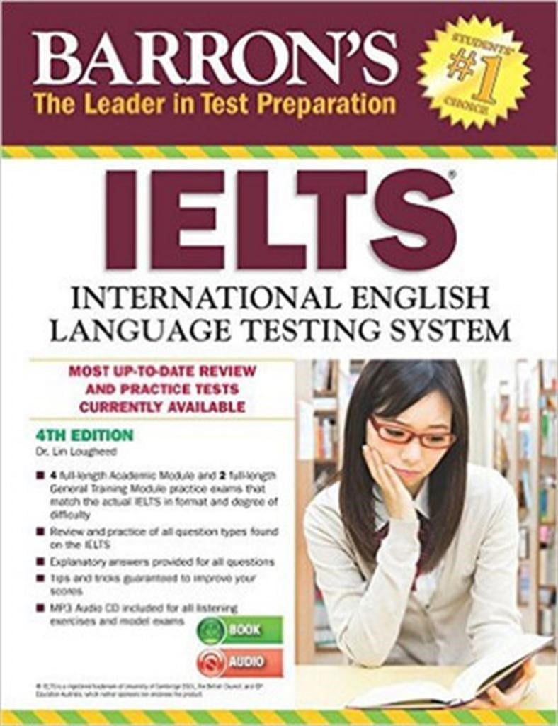 Barron's IELTS with MP3 CD, 4th Edition