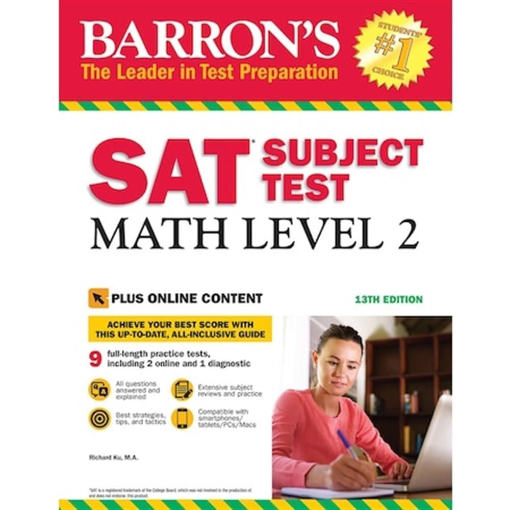 Barron's SAT Subject Test : Math Level 2 (13th Ed.) with Plus Online Tests