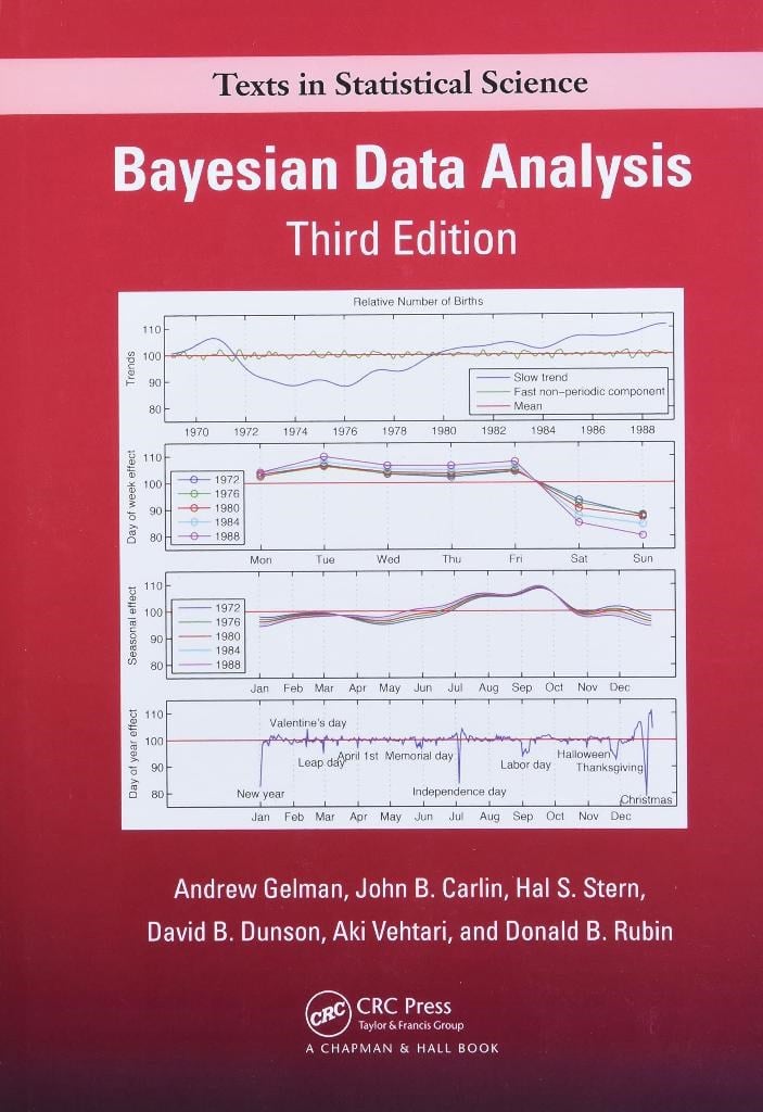 Bayesian Data Analysis, Third Edition (Chapman & Hall/CRC Texts in Statistical Science Series) Andrew Gelman