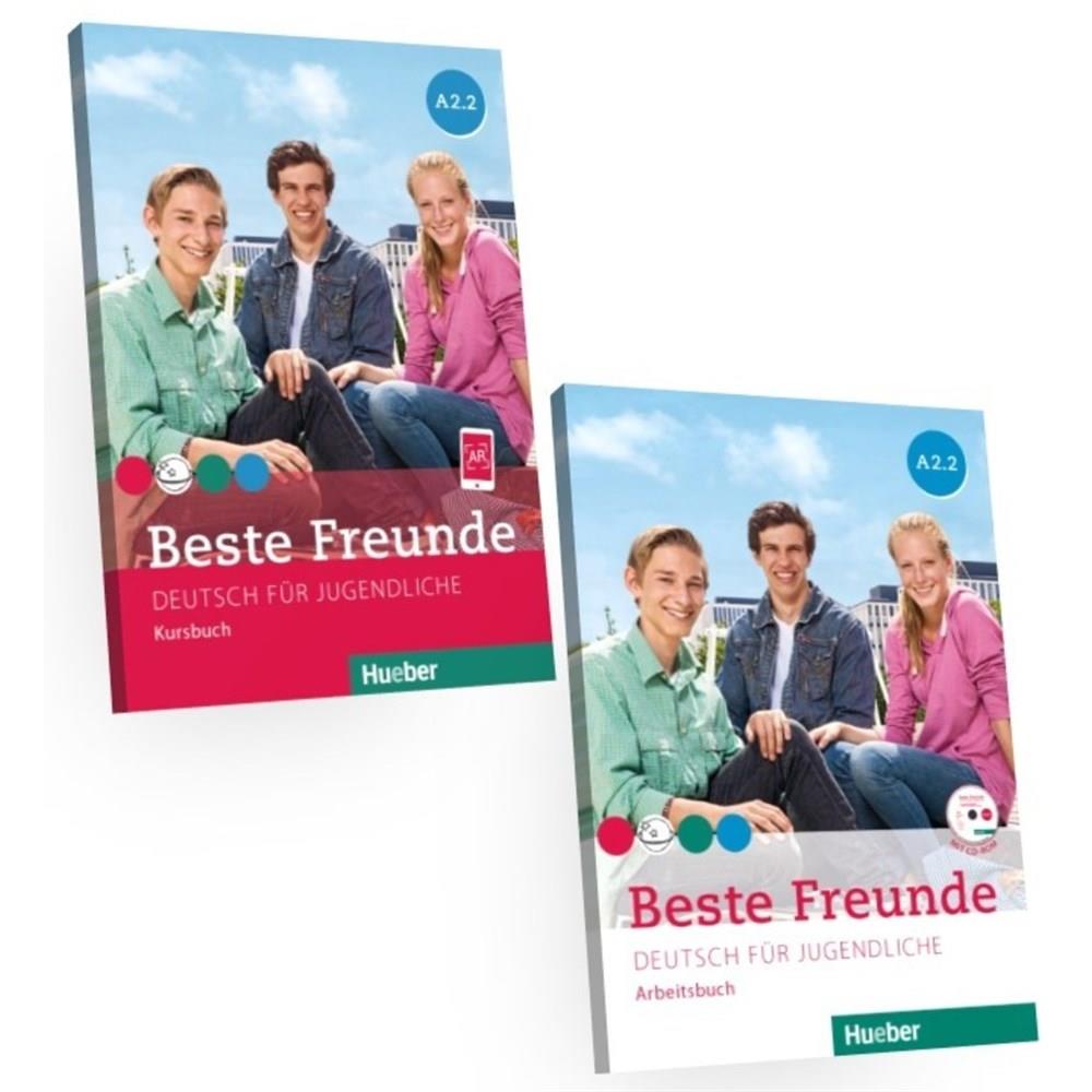Beste Freunde: A2.2  Kursbuch + Arbeitsbuch + CD