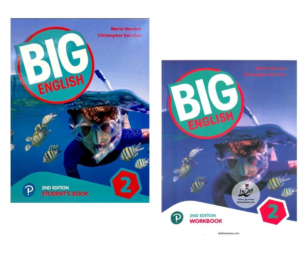 Big English 2 (2nd Second Edition)  Pupil's Book and Activity Book with Downloadable Audios CD