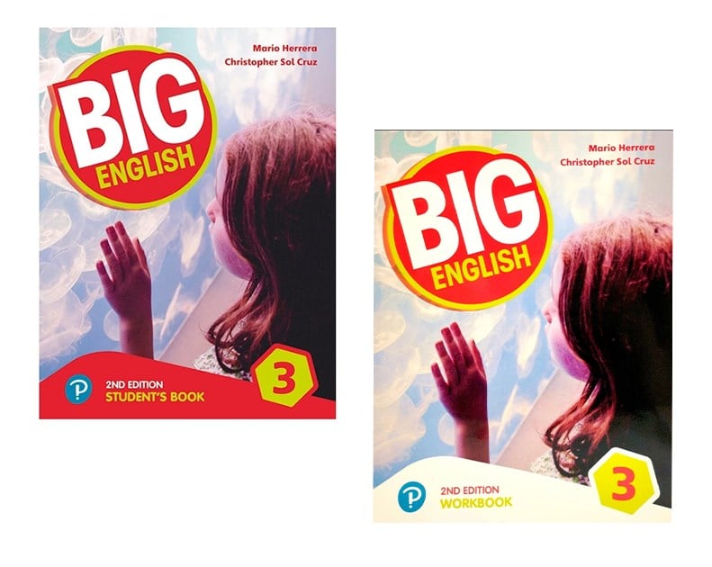 Big English 3 (2nd Second Edition)  Pupil's Book and Activity Book with Downloadable Audios CD