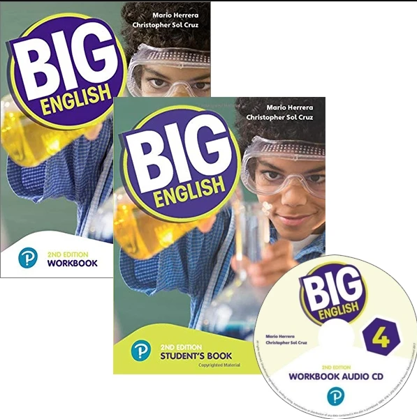Big English 4 (2nd Second Edition)  Pupil's Book and Activity Book with Downloadable Audios CD