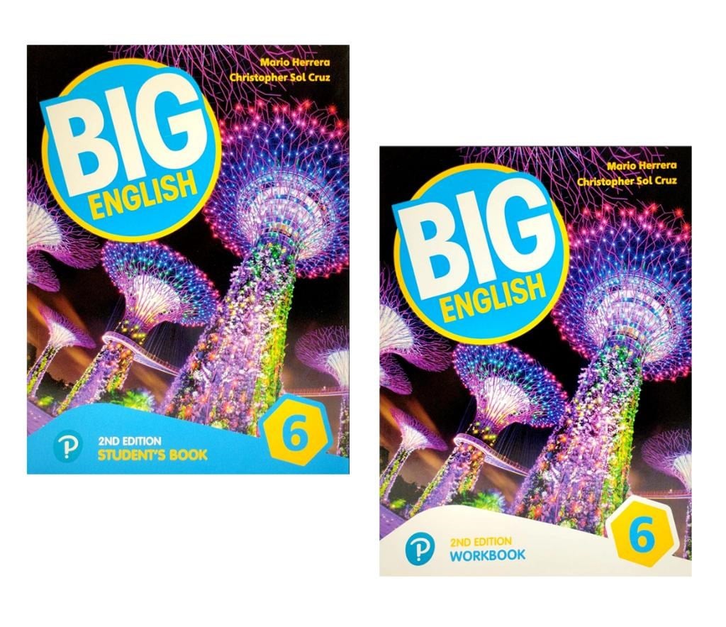 Big English 6 (2nd Second Edition) Pupil's Book and Activity Book with Downloadable Audios CD