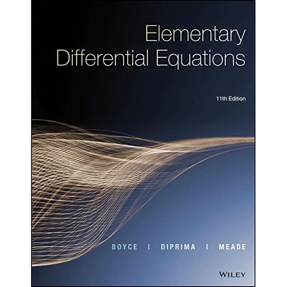 boyce's elementary differential equations 11th (boyce, diprima)