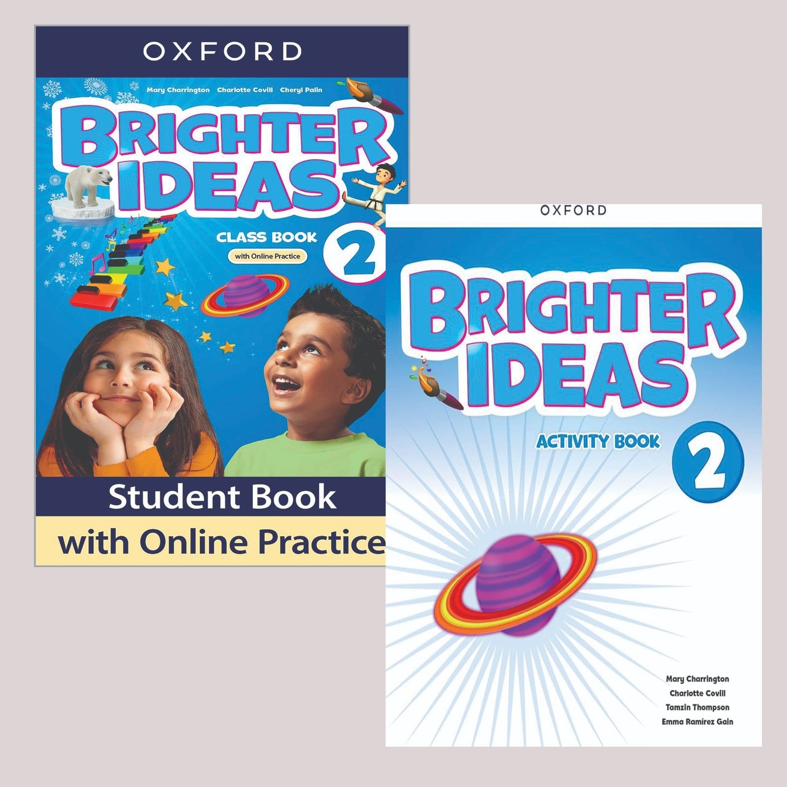 Brighter Ideas Level 2 Class Book with Online Practice and Workbook