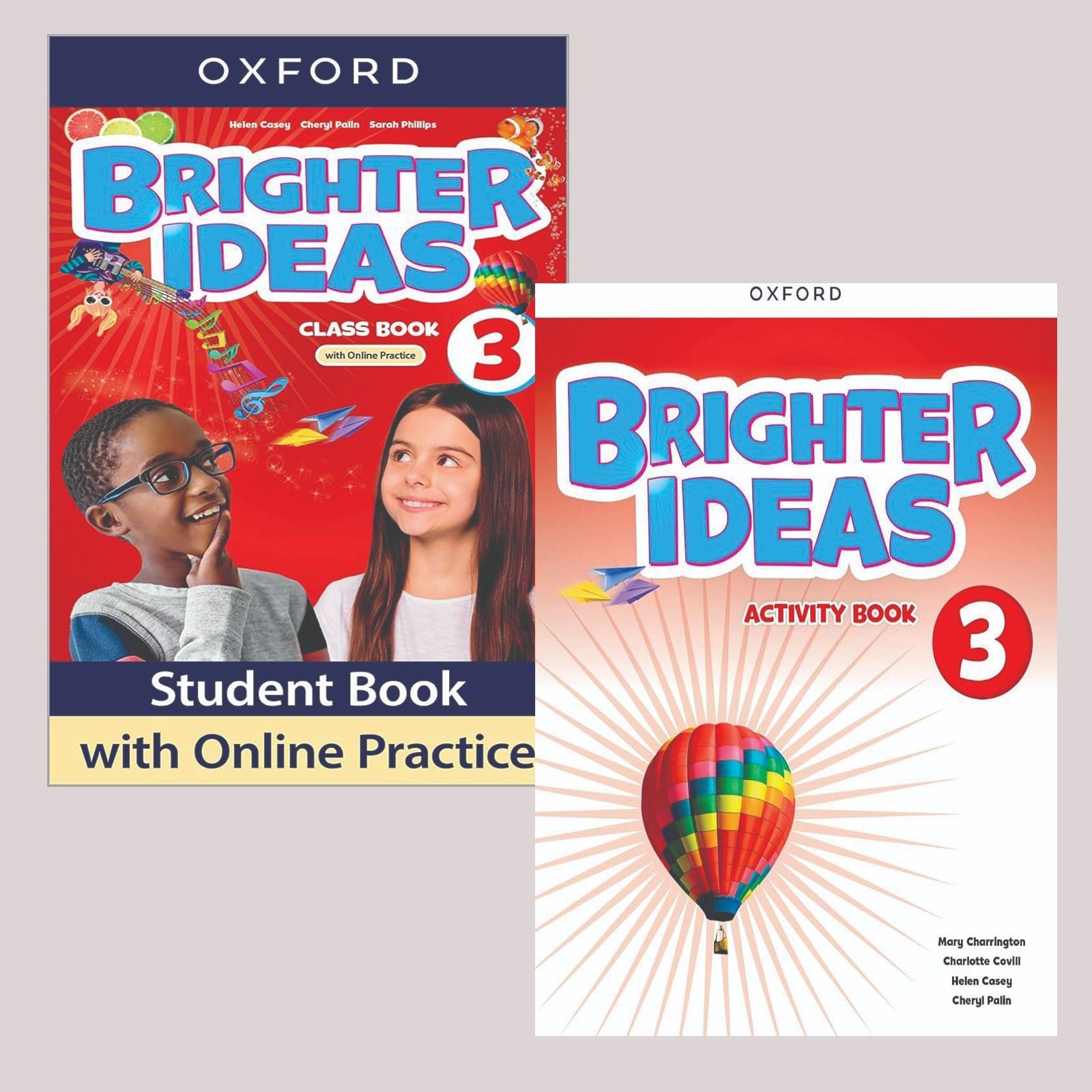 Brighter Ideas Level 3 Class Book with Online Practice and Workbook