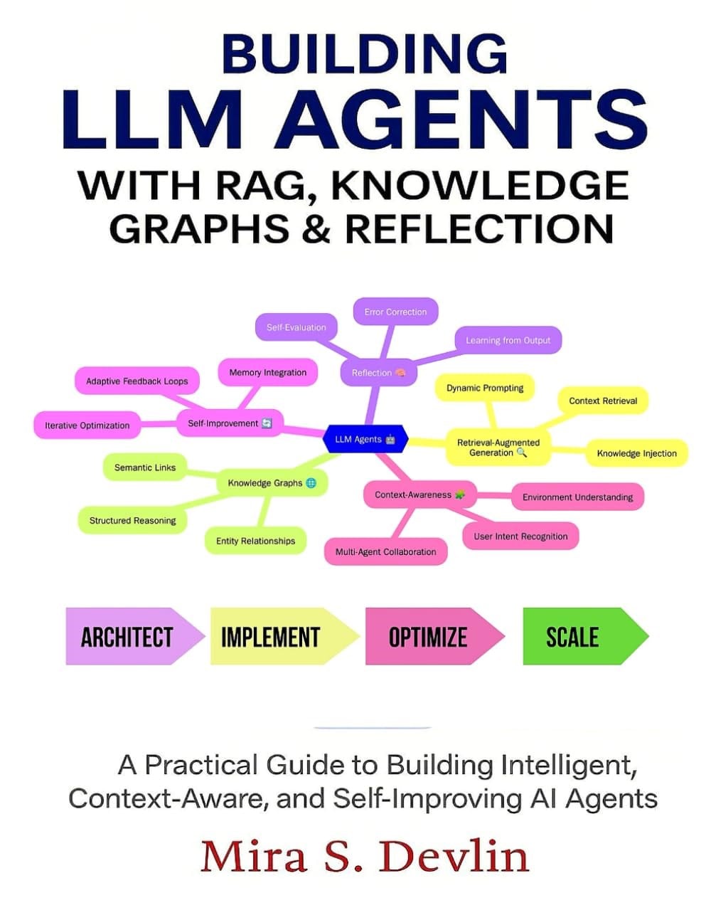 Building LLM Agents with RAG, Knowledge Graphs & Reflection: A Practical Guide to Building Intelligent, Context-Aware, and Self-Improving AI Agent (The Agentic AI Engineering Series) Mira S. Devlin