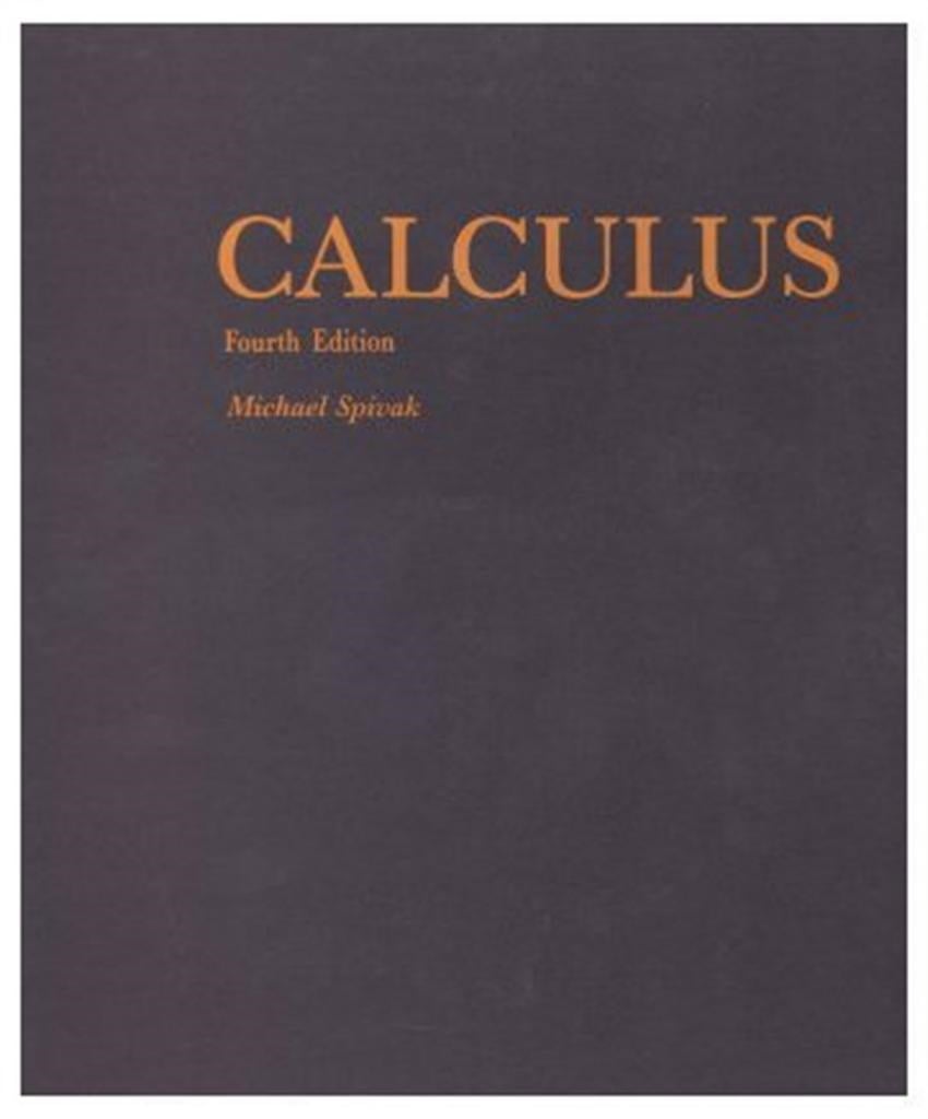 calculus 4th (michael spivak)