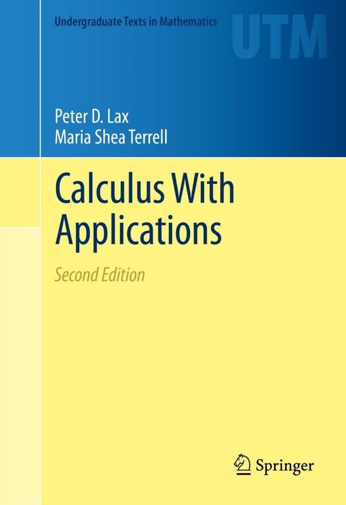 calculus with applications 2nd (lax, terrell)