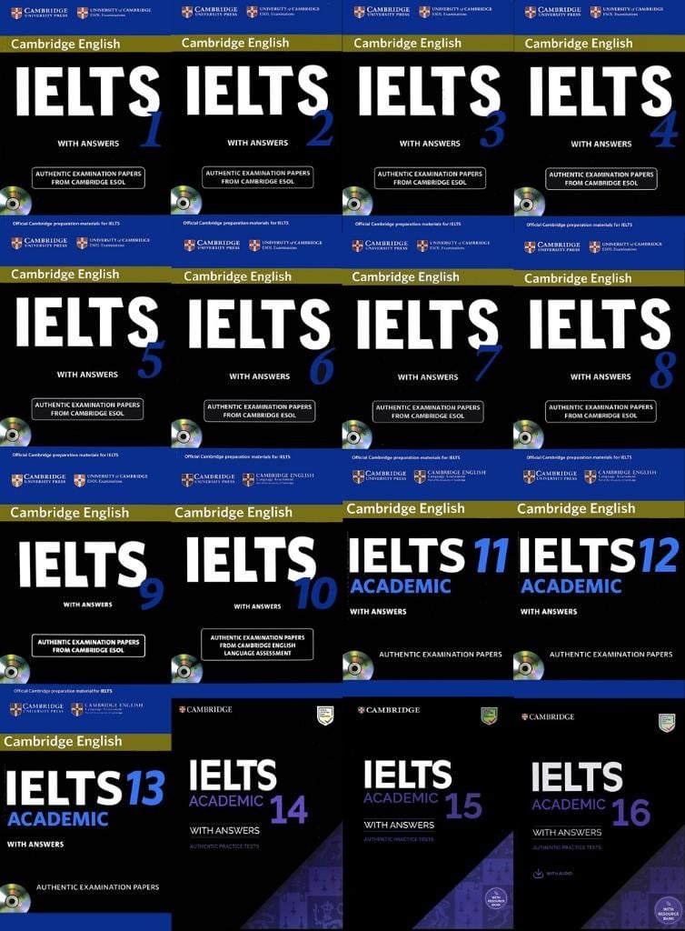 Cambridge English Ielts 1-16 Academıc With Answers + Audios
