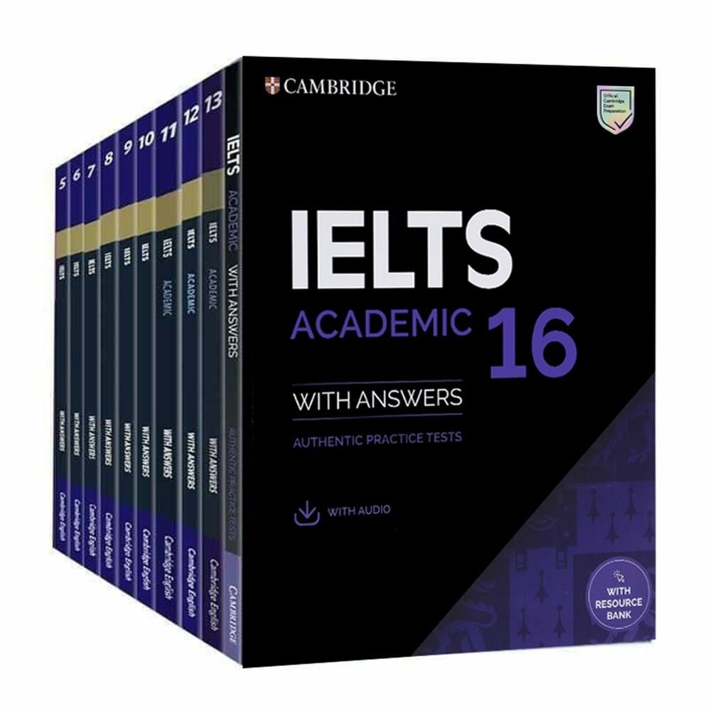 Cambridge English IELTS 1-16 ACADEMIC With Answers + Audios
