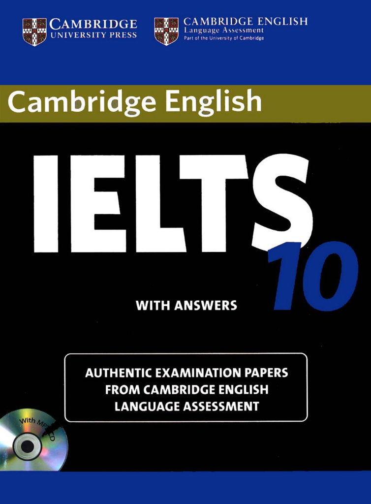Cambridge English IELTS 10 Students Book with Answers andAudio CD