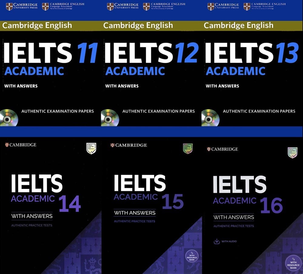 Cambridge English Ielts 11-12-13-14-15-16 Academıc With Answers + Audios