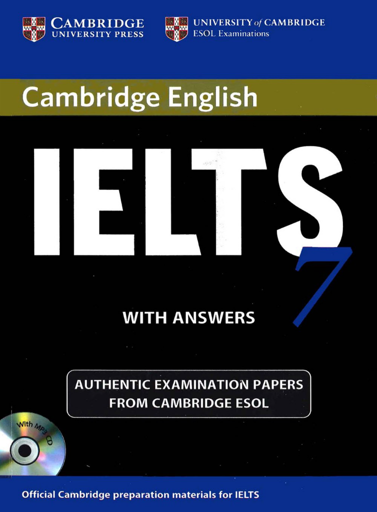 Cambridge English IELTS 7 Students Book with Answers and Audio CD