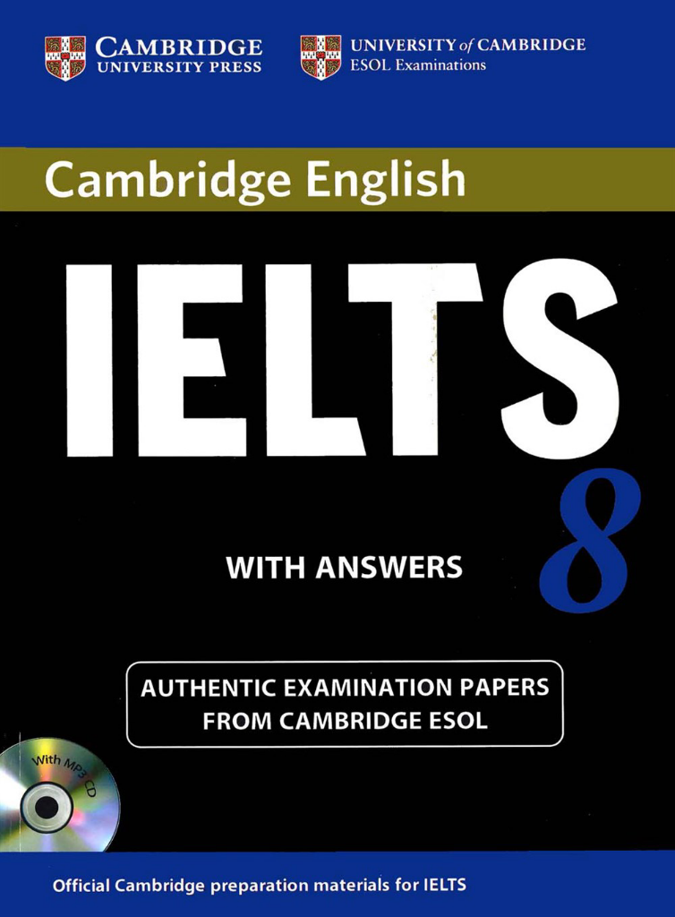 Cambridge English IELTS 8 Students Book with Answers and Audio CD