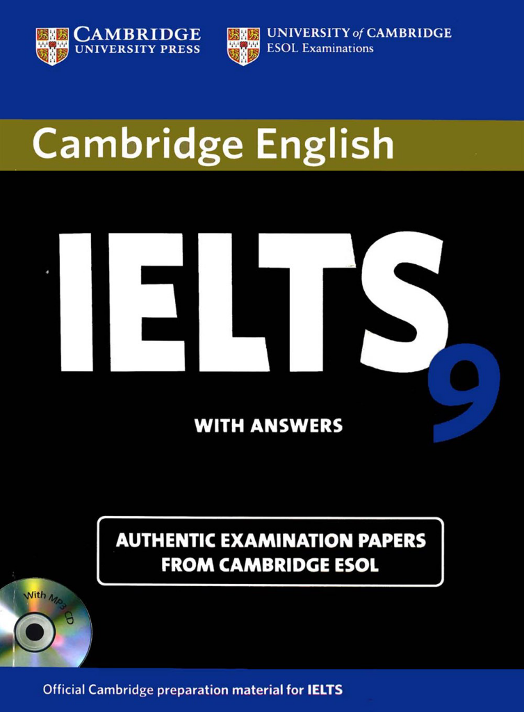 Cambridge English IELTS 9 Students Book with Answers and Audio CD