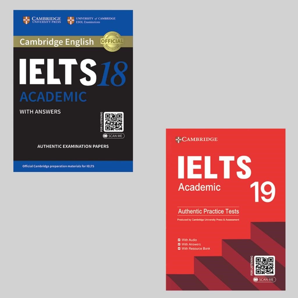 Cambridge English IELTS ACADEMIC 18 - 19 with Audios