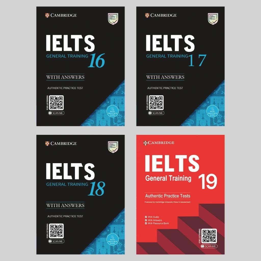 Cambridge English IELTS General Training 16 - 17 - 18 - 19 with Audios