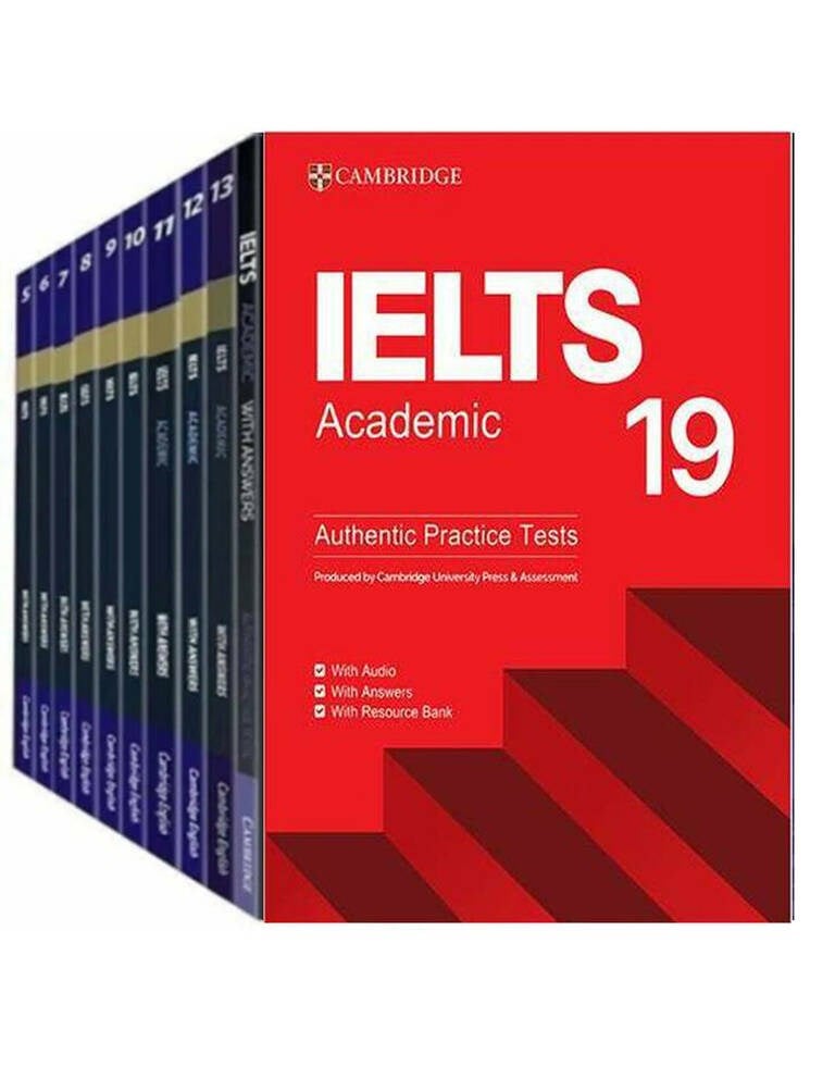 Cambridge English University IELTS 1-19 Academic with Answers with Audio