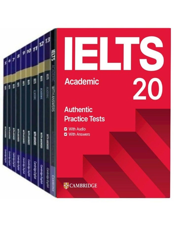 Cambridge English University IELTS 1-20 Academic with Answers with Audio