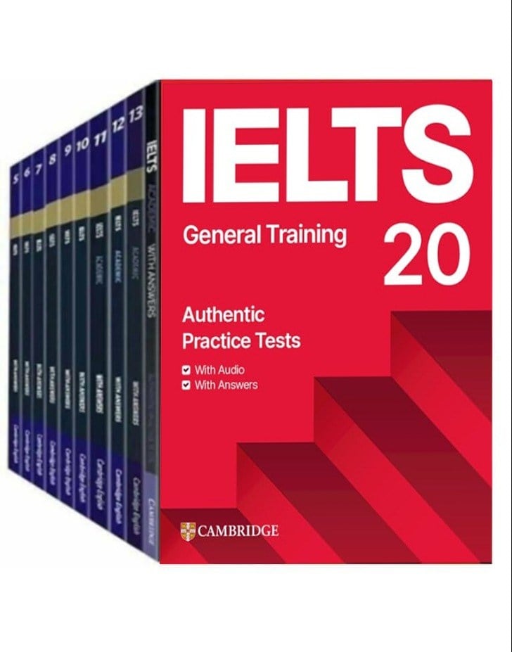 Cambridge English University IELTS 1-20 General Training with Answers with Audio