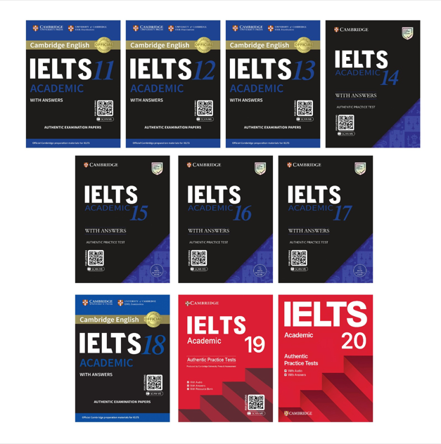 Cambridge English University Ielts 11-20 Academic With Answers With Audio