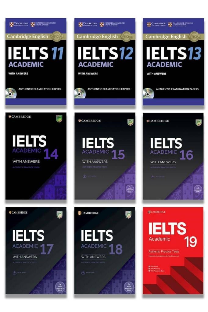 Cambridge English University IELTS 11-19 Academic with Answers with Audio