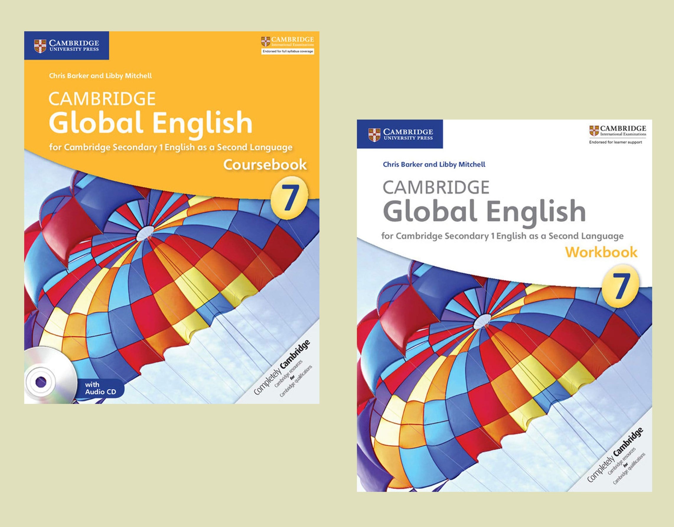 Cambridge Global English Stage 7 Coursebook + Workbook with Downloadable Audios