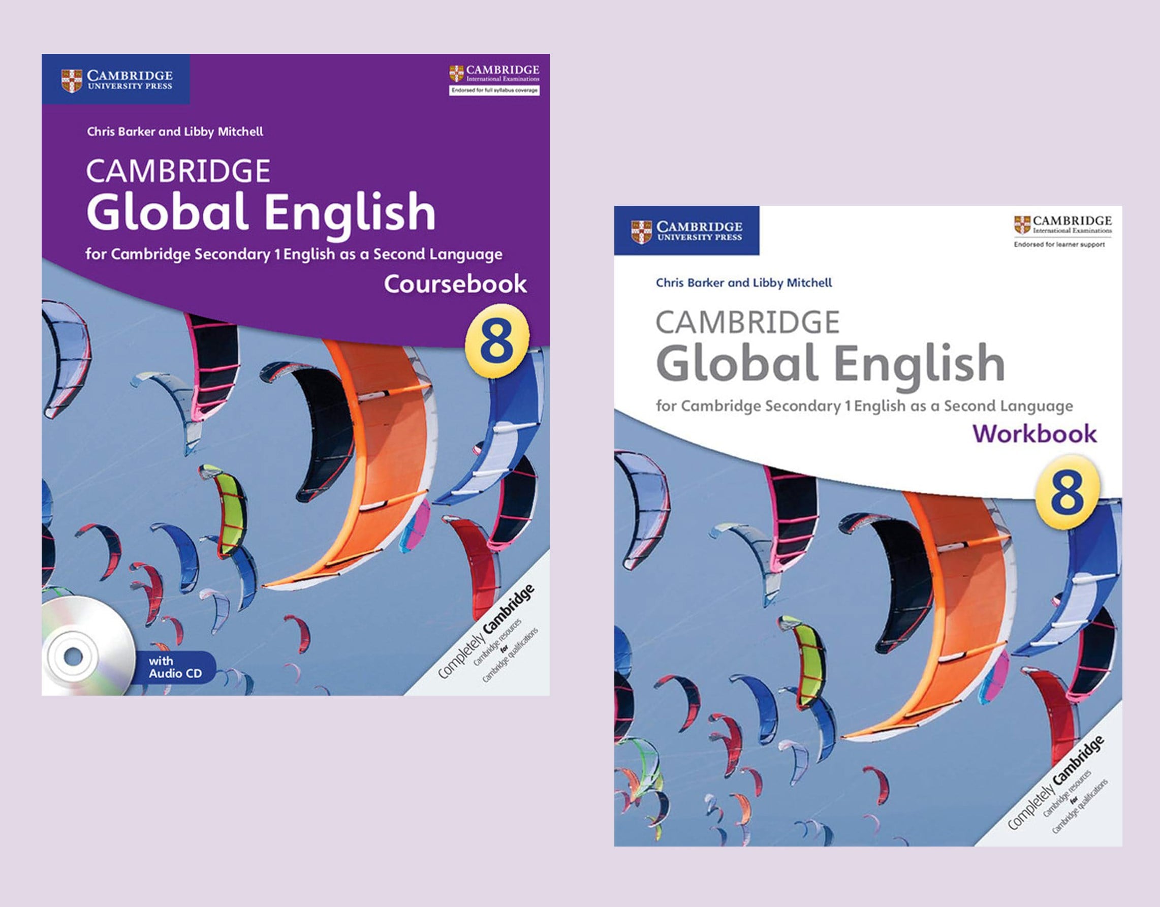 Cambridge Global English Stage 8 Coursebook + Workbook with Downloadable Audios