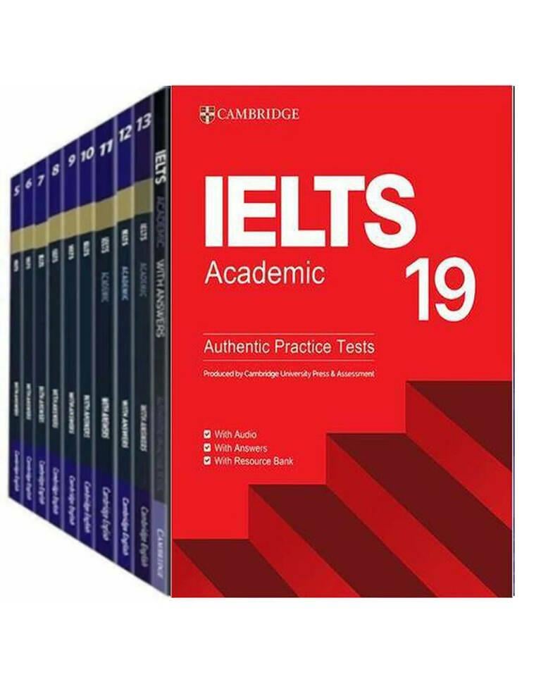 Cambridge University IELTS 1-19 Academic with Answers with Audio