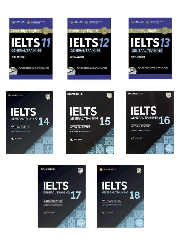 Cambridge University IELTS 11-18 General Training with Answers with Audio  