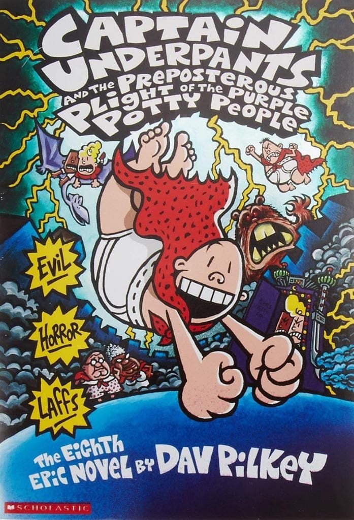 Captain Underpants and the Preposterous Plight of the Purple Potty People Dav Pilkey