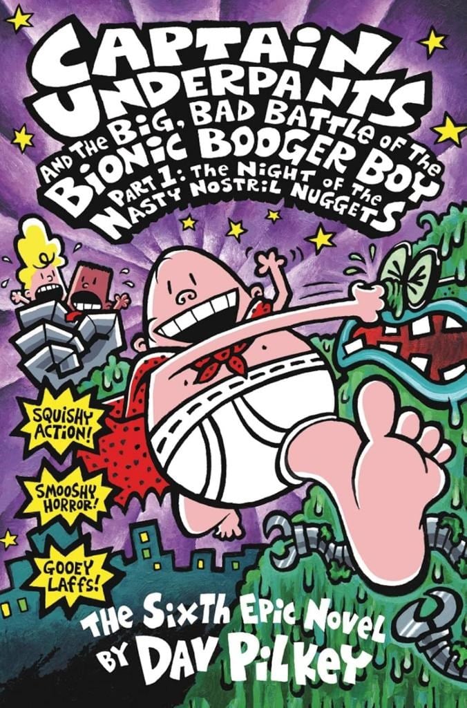 Captain Underpants - Booger Boy Part 1 Dav Pilkey