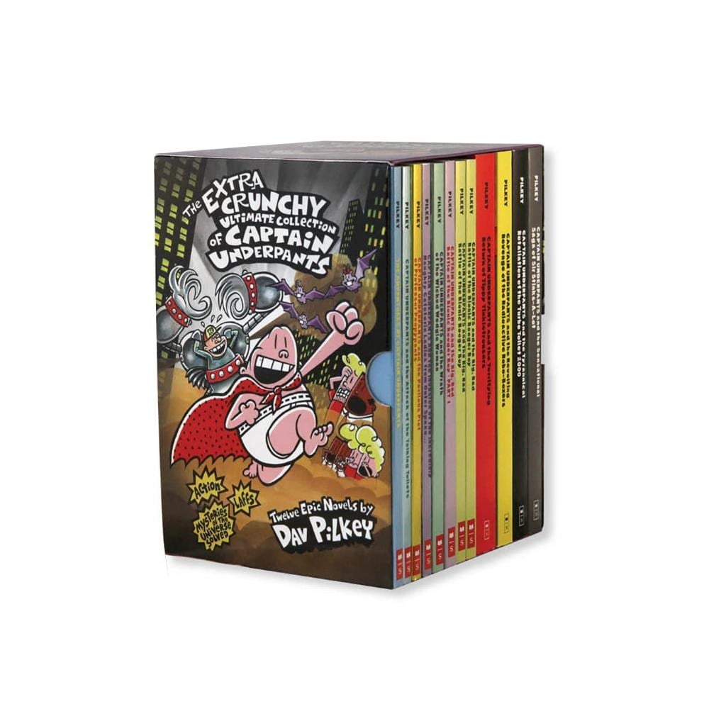 Captain Underpants (Books 1-12) Dav Pilkey