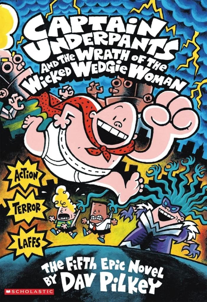 Captain Underpants Wrath Wedgie Woman Dav Pilkey