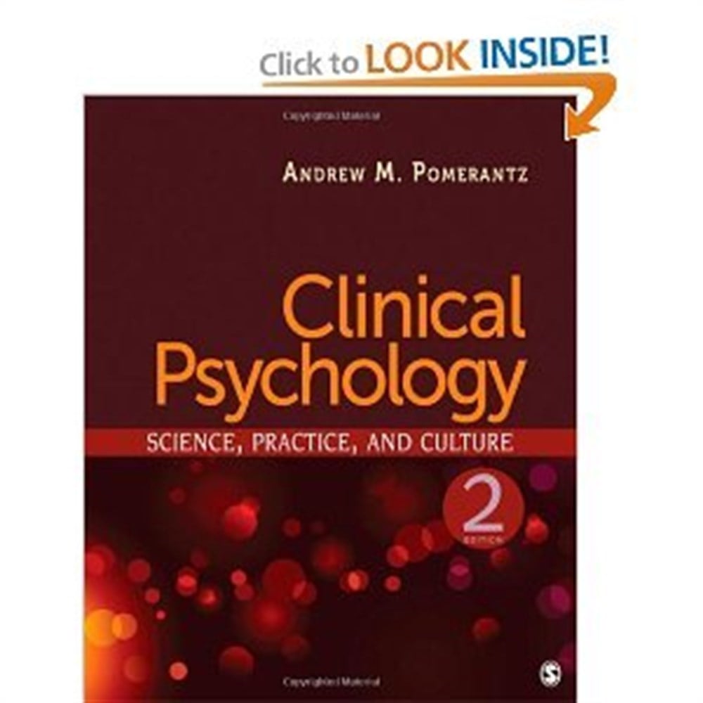 clinical psychology 2nd (pomerantz)