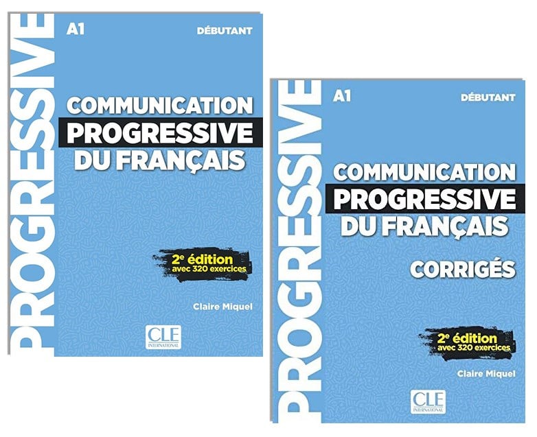 Communication progressive du français A1 - 2e édition Avec 320 exercices  Livre + Corriges + Audios