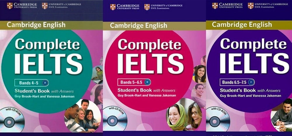 Complete IELTS Bands 4-5,5-6.5,6.5-7.5 Student's Book+Workbook+CD