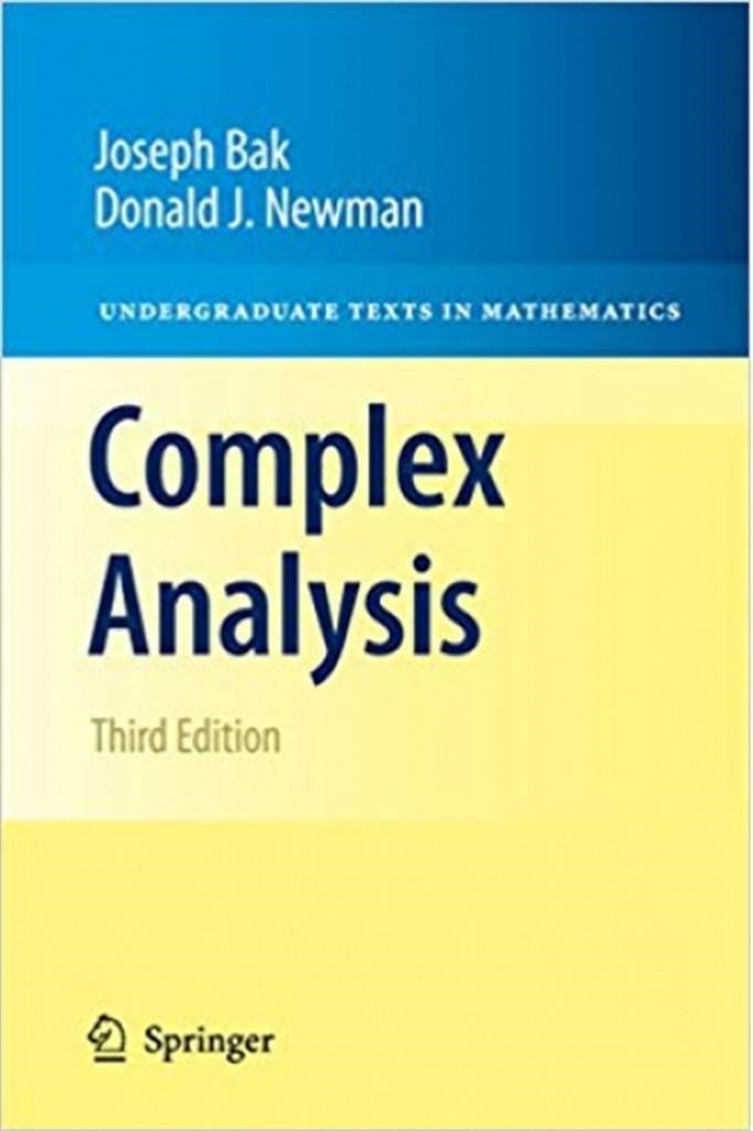 complex analysis 3rd (joseph bak, donald j. newman)
