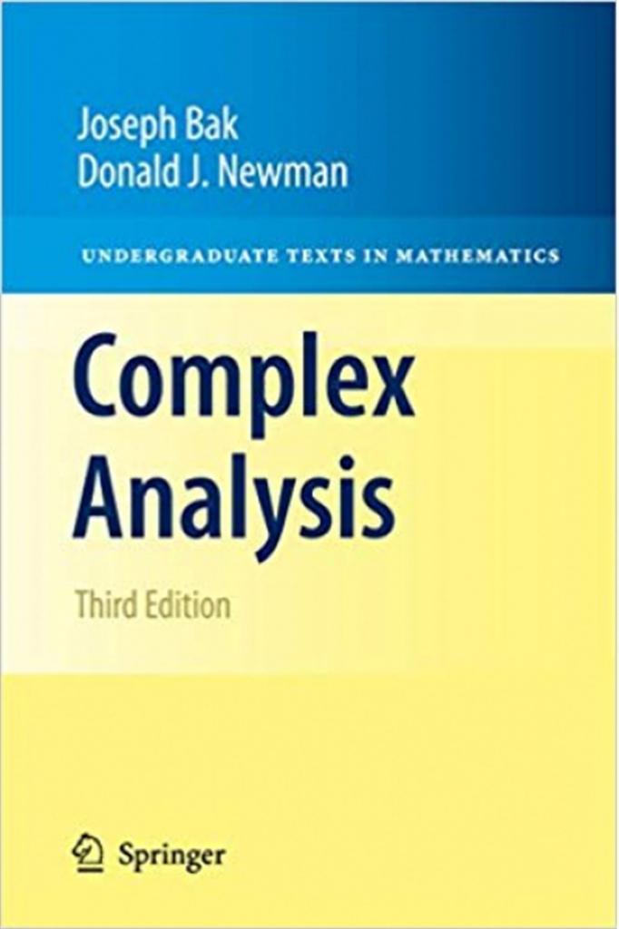 complex analysis 3rd (joseph bak, donald j. newman)