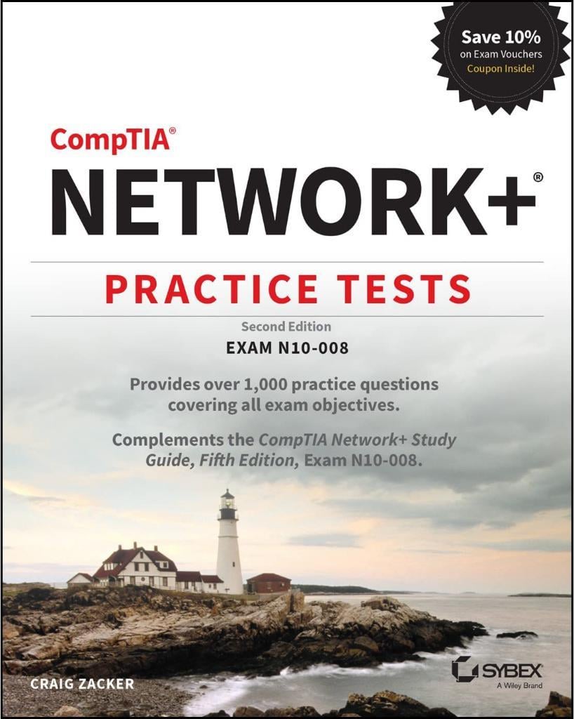 CompTIA Network+ Practice Tests: Exam N10-008 2nd by Craig Zacker