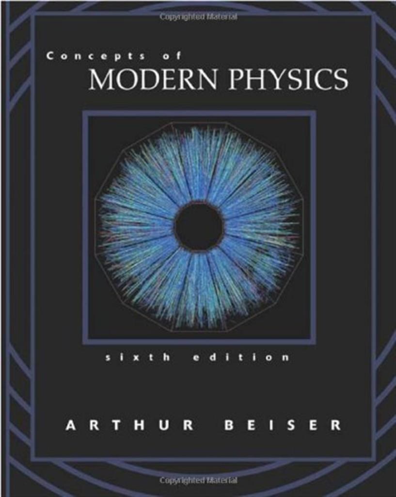 concepts of modern physics 6th sixth (Arthur Beiser)