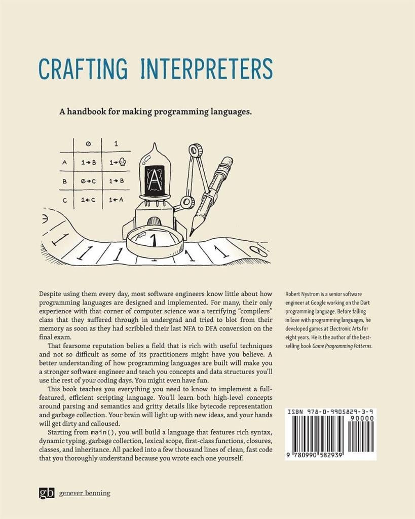 Crafting Interpreters Robert Nystrom 2021 - İthal Kitaplar