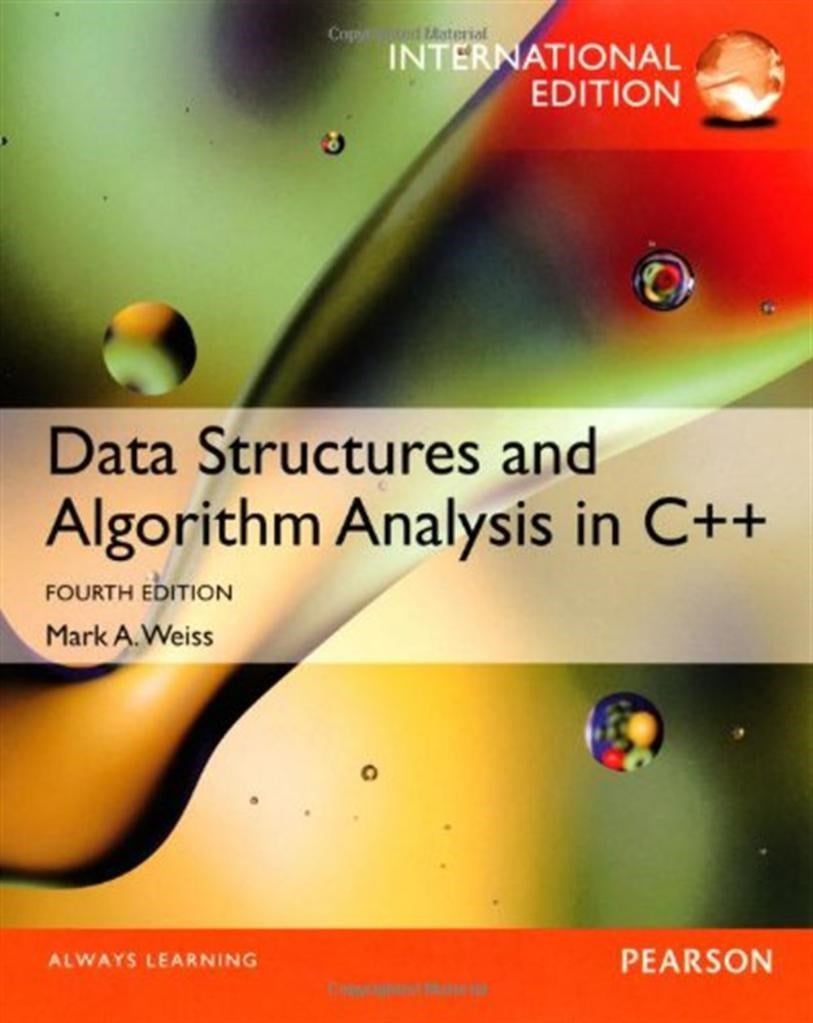 data structures and algorithm analysis in c++ 4th (mark allen weiss)
