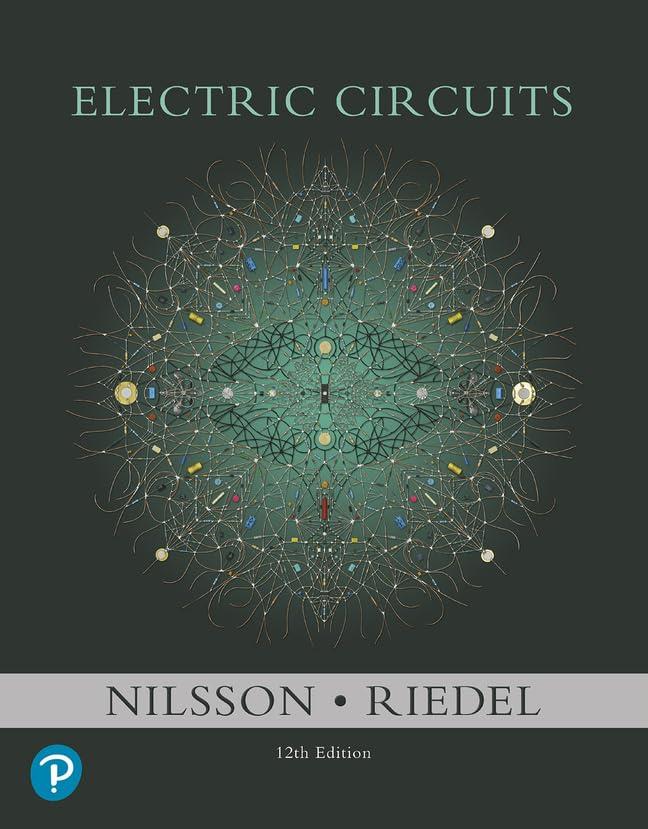 Electric Circuits 12th edition W. Nilsson Riedel