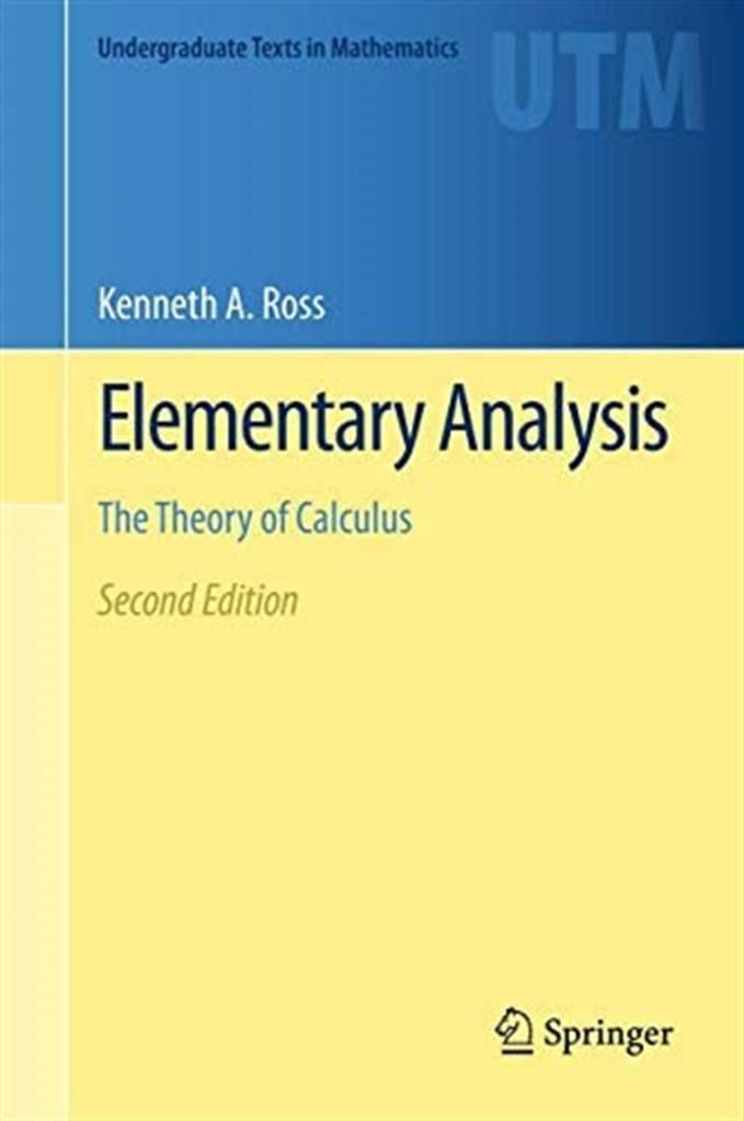elementary analysis the theory of calculus 2nd (ROSS)
